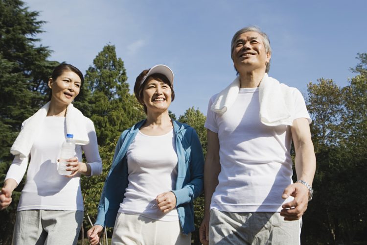 Many individuals hope to lead healthy and vibrant lives. As a country with an advanced aging society, Japan is tasked with finding measures to help people achieve this. | GETTY IMAGES