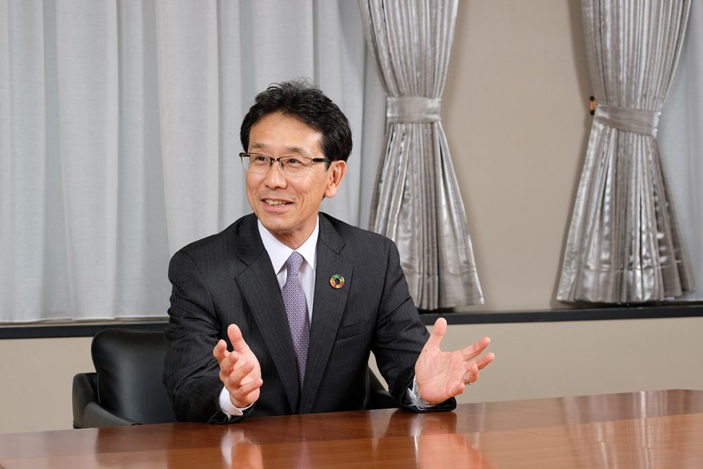 Hiroyuki Ogawa, representative director, president and CEO of Komatsu, discusses the company’s strategy.