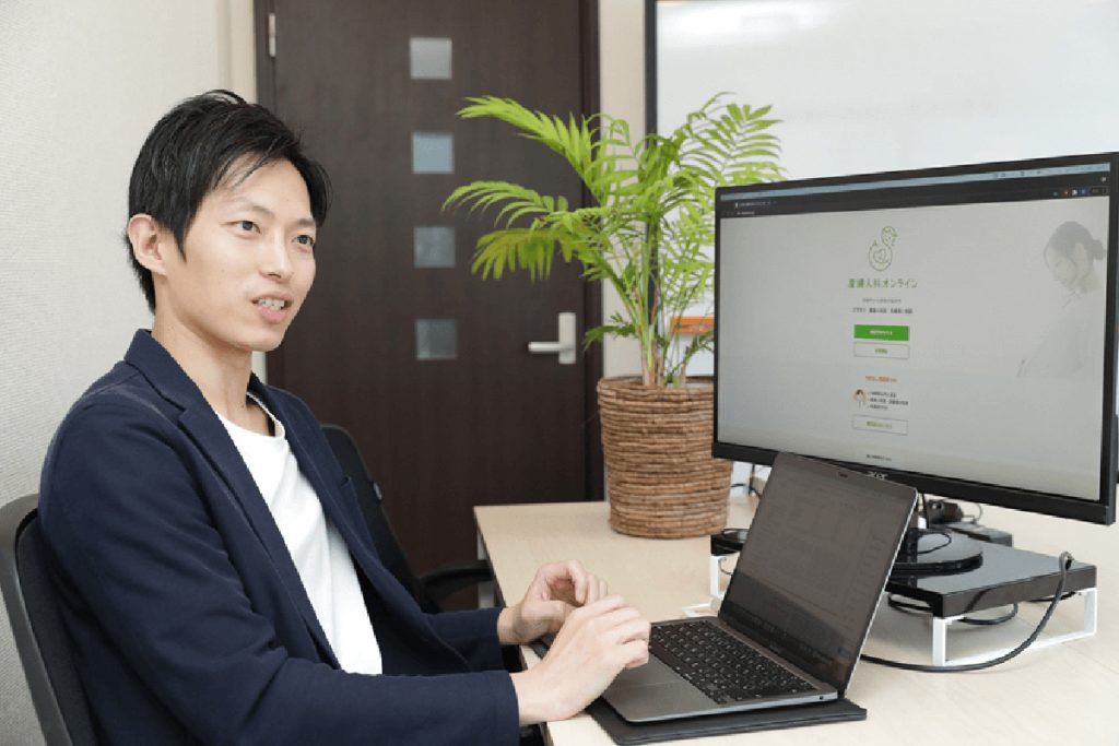 Daisuke Shigemi, representative of Kids Public’s Sanfujinka Online (OB-GYN Online)